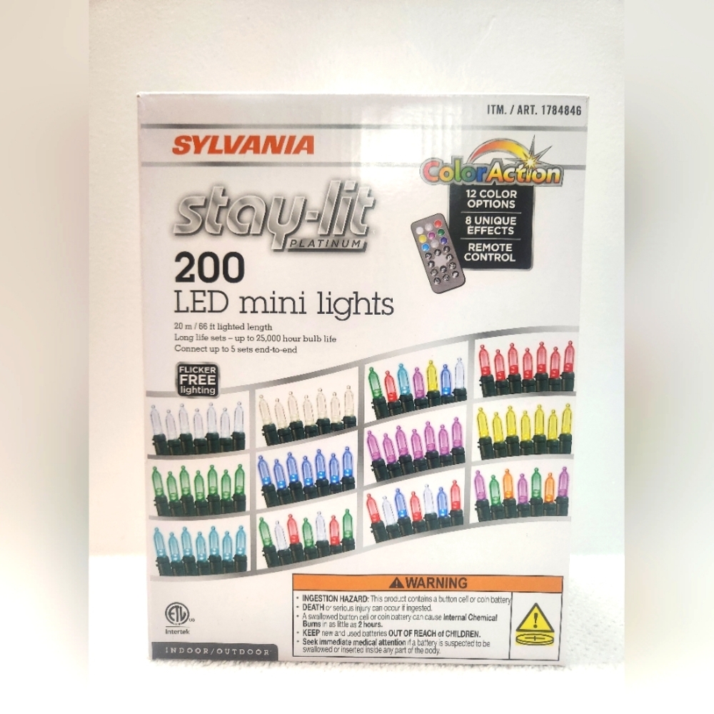 SYLVANIA LED CHRISTMAS LIGHTS